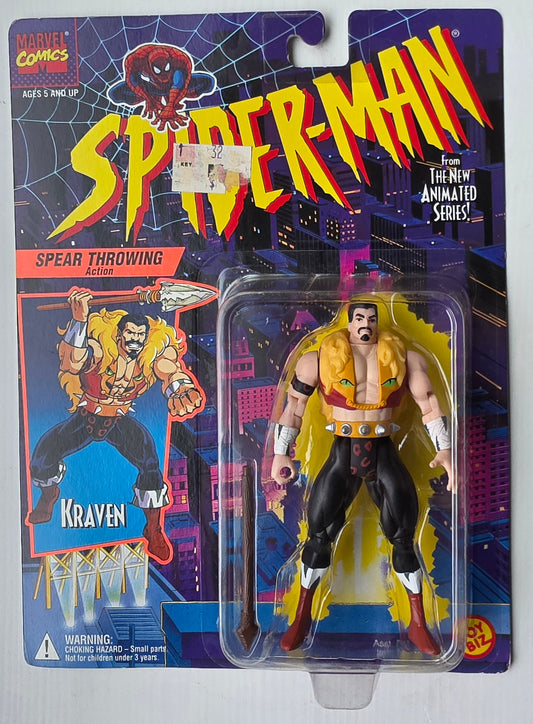 TOY BIZ KRAVEN SPIDER-MAN ANIMATED SERIES Spider-Man Toy Biz