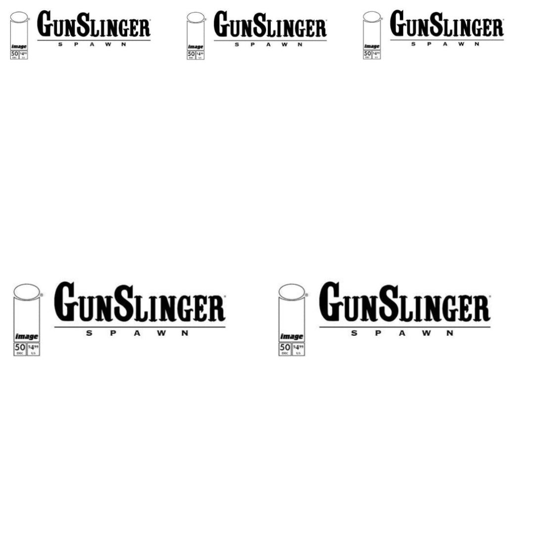 01/14/2026 GUNSLINGER SPAWN #50 CVR D BLANK SKETCH VARIANT SET OF 5 COPIES IMAGE COMICS