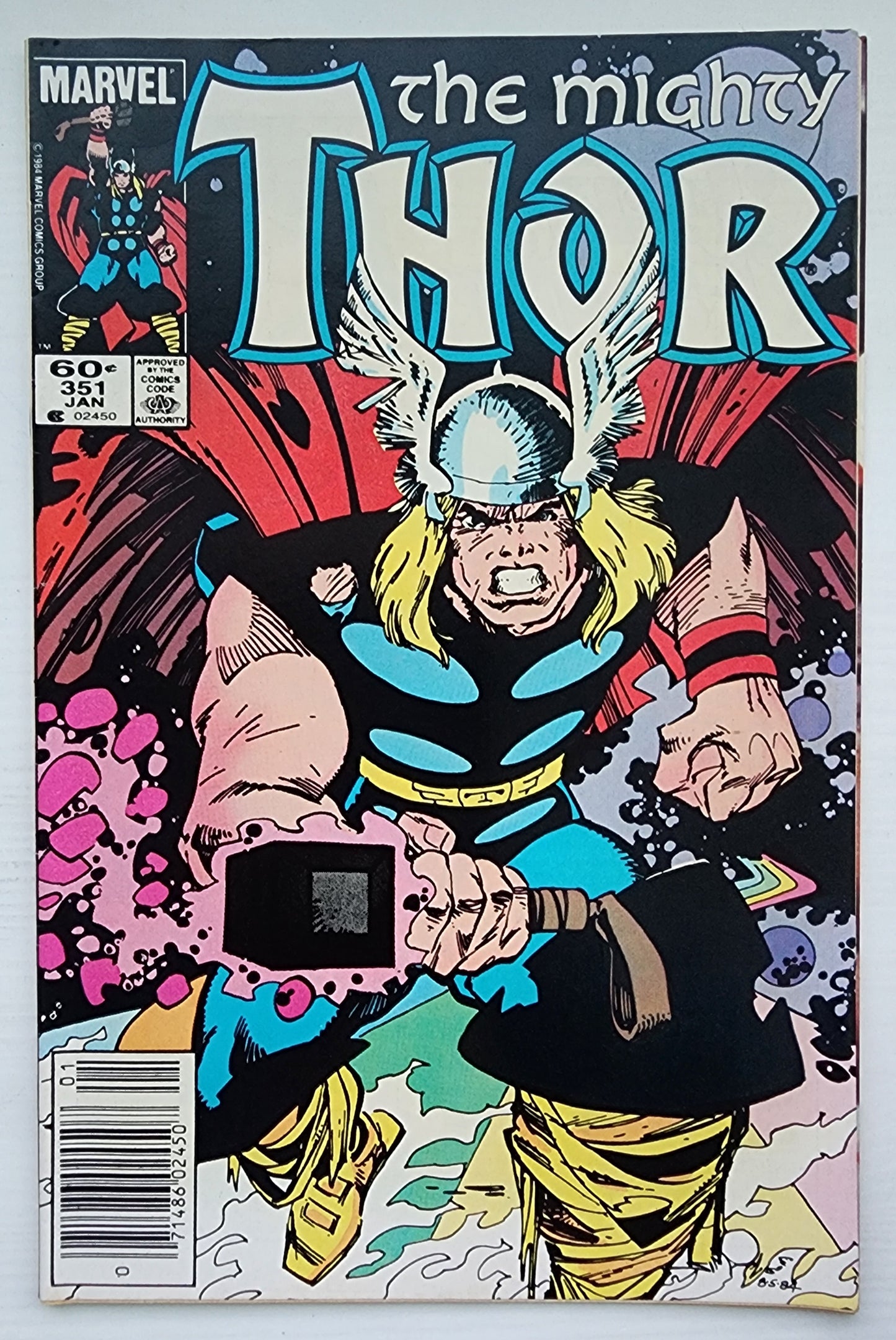 THOR #351 NEWSSTAND 1985 Thor MARVEL COMICS