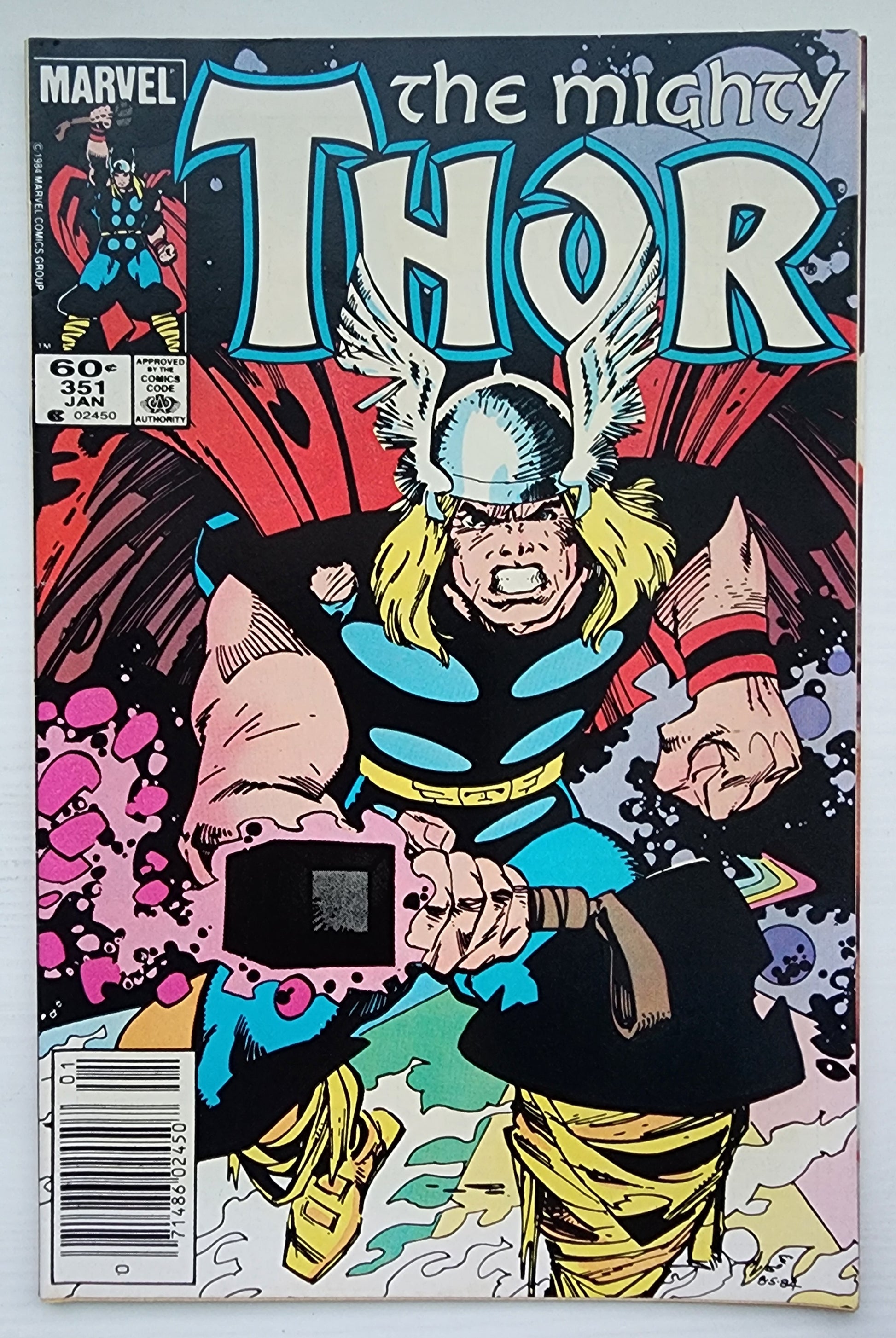 THOR #351 NEWSSTAND 1985 Thor MARVEL COMICS
