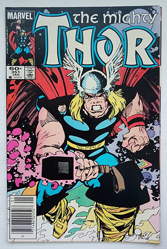 THOR #351 NEWSSTAND 1985 Thor MARVEL COMICS