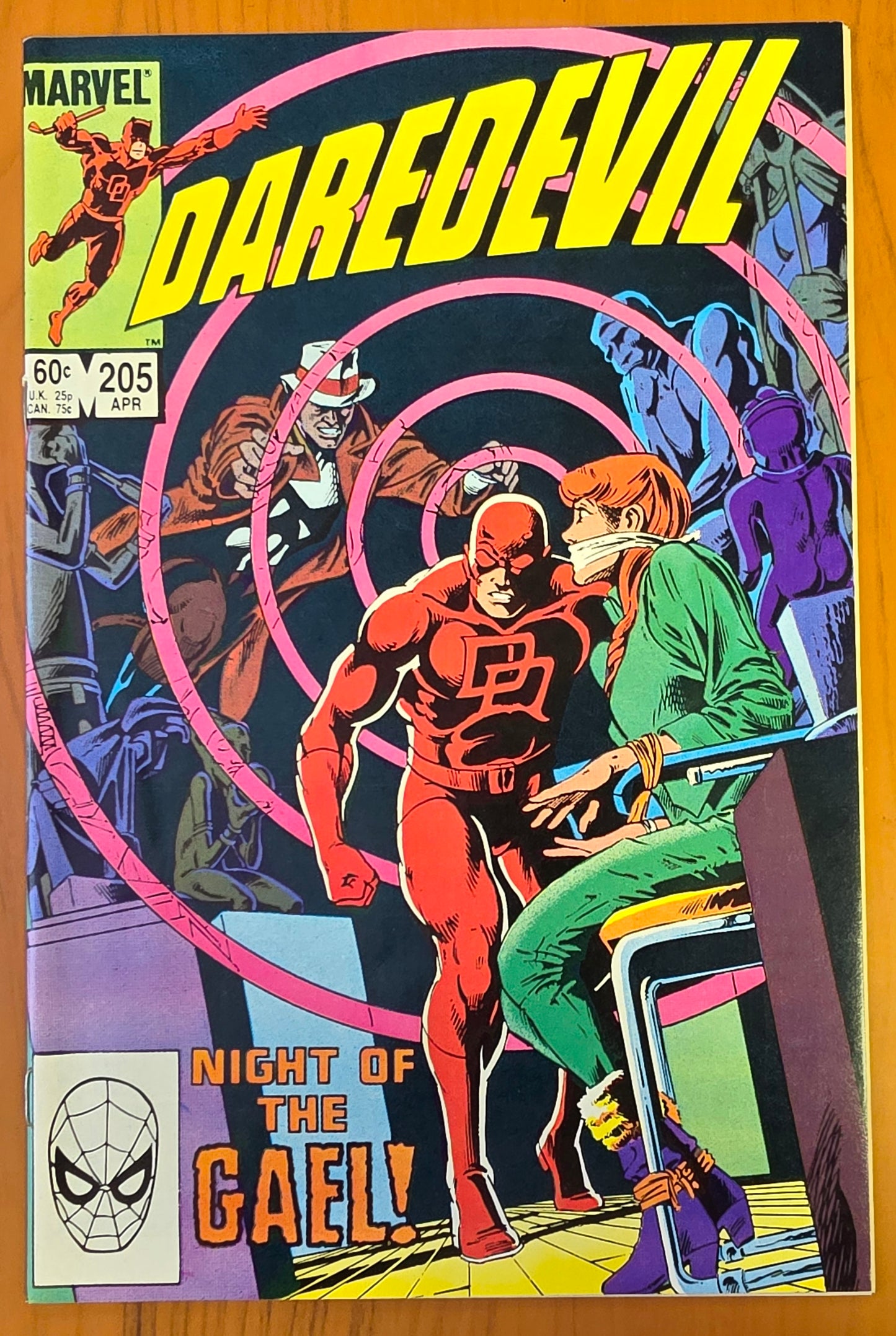 DAREDEVIL #205 1984 [J01] Daredevil MARVEL COMICS