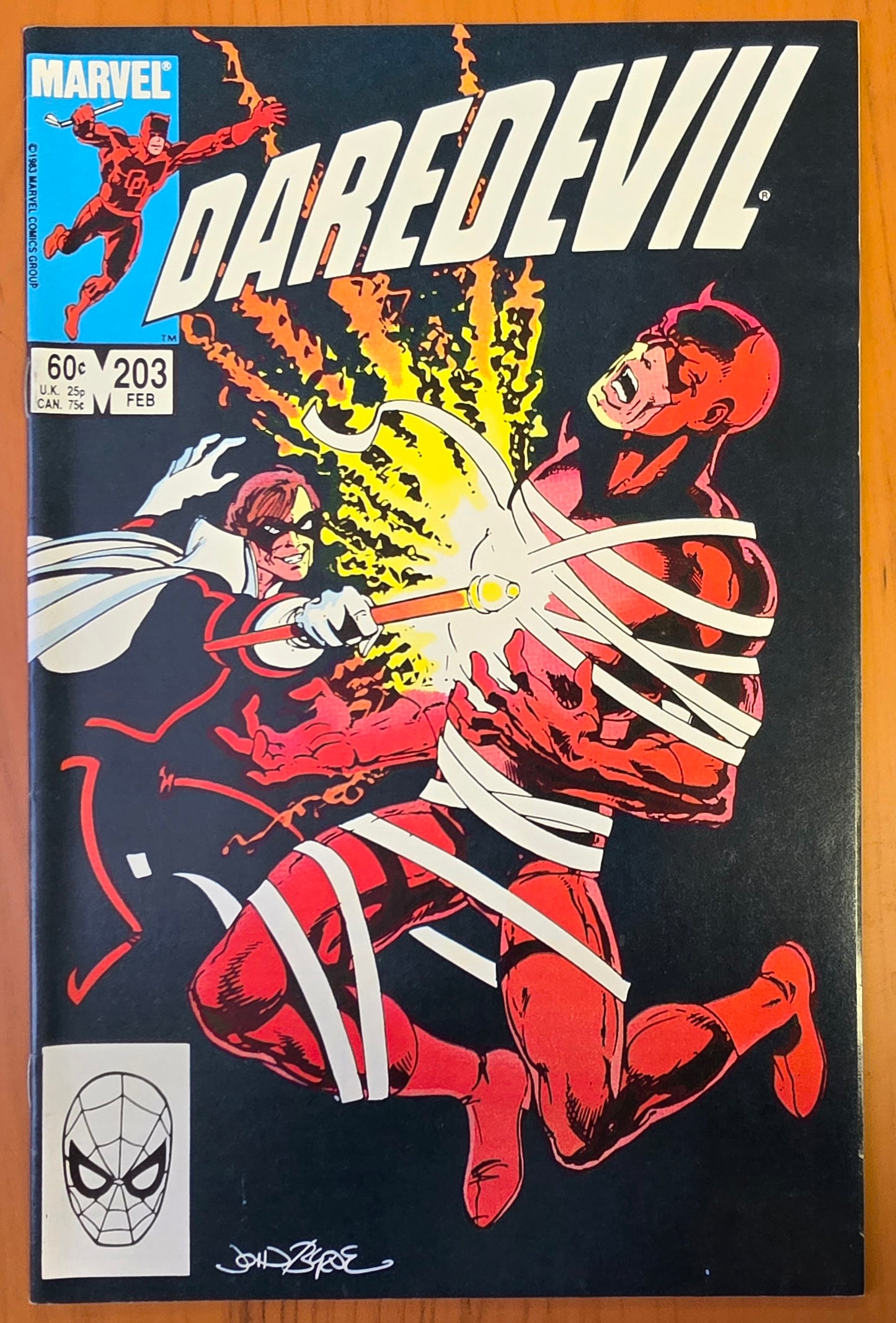 DAREDEVIL #203 1984 Daredevil MARVEL COMICS