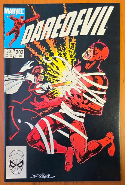 DAREDEVIL #203 1984 Daredevil MARVEL COMICS