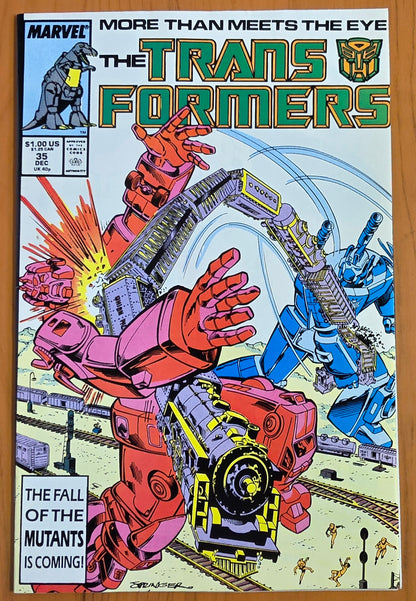 TRANSFORMERS #35 1987 Transformers MARVEL COMICS