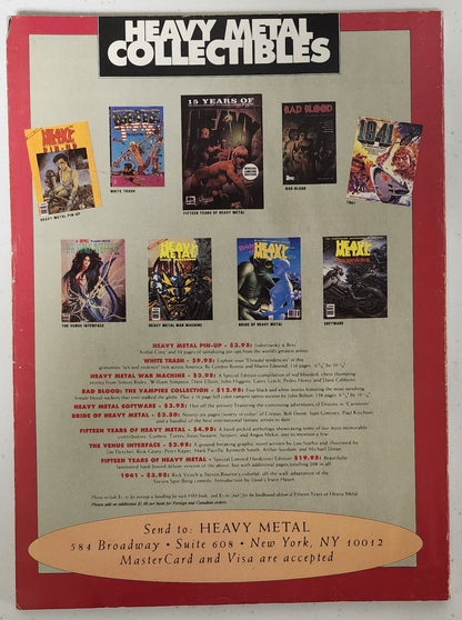 HEAVY METAL MAGAZINE VOL 18 #4 SEPTEMBER 1994 HEAVY METAL MAGAZINE