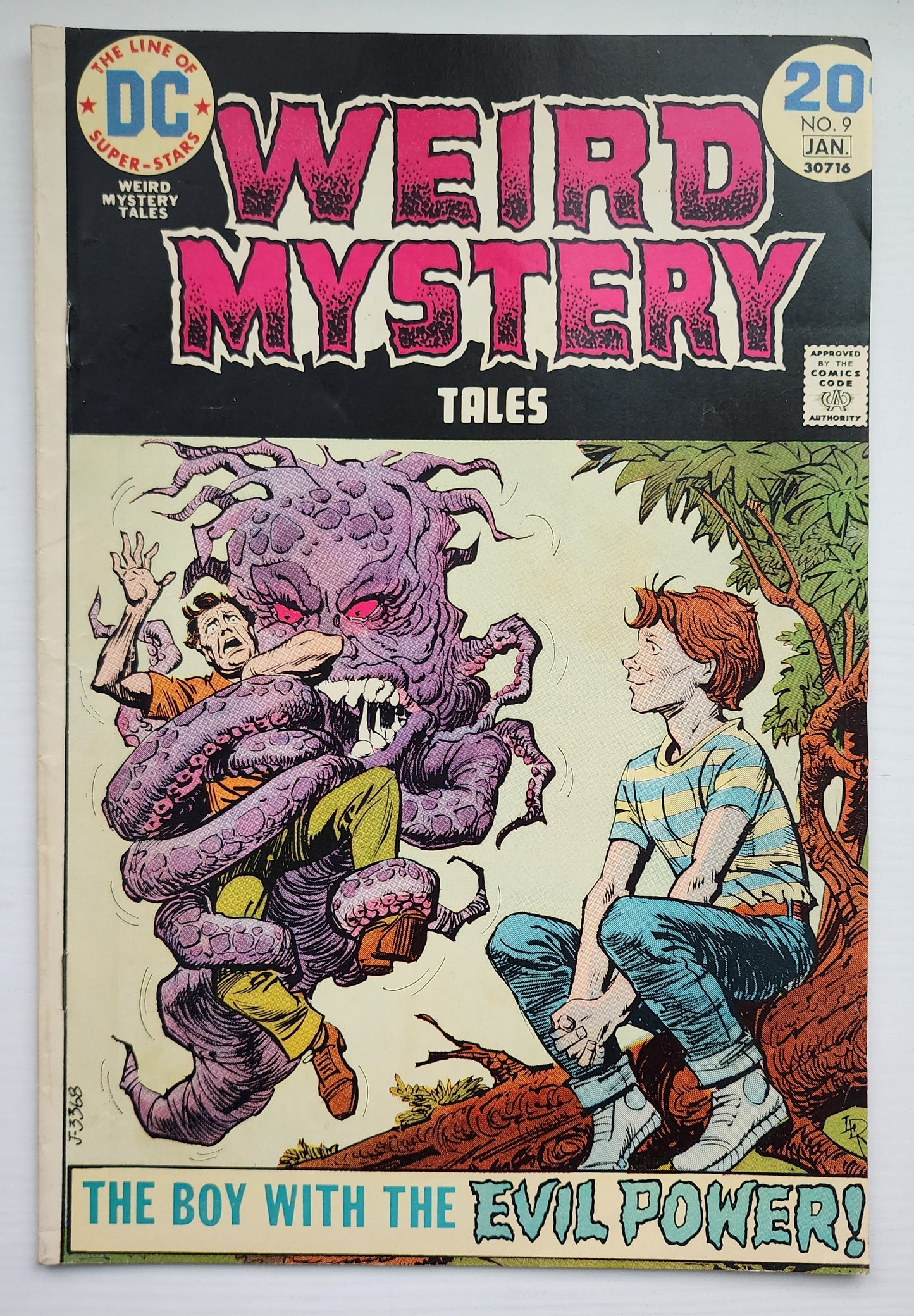 WEIRD MYSTERY TALES #9 1973 [P01] DC COMICS