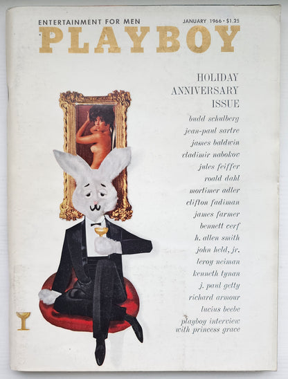 PLAYBOY MAGAZINE JANUARY 1966 Playboy PLAYBOY