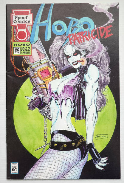 SPOOF COMICS #9 HOBO PATRICIDE LOBO PARODY 1993 Spoof IMAGE COMICS