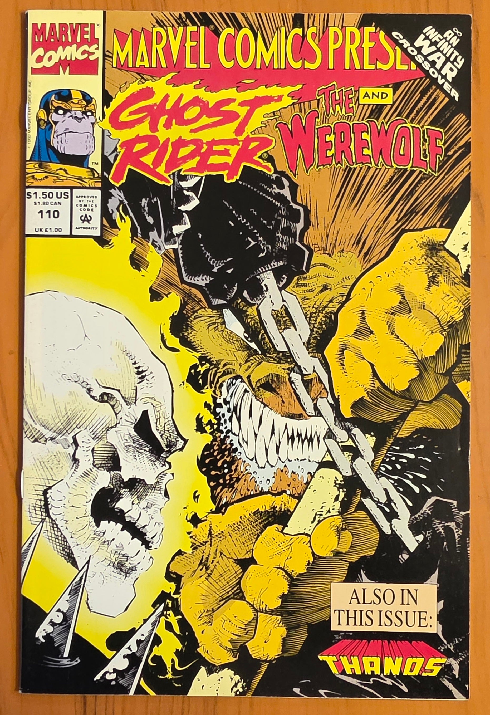 MARVEL COMICS PRESENTS #110 1992 SAM KIETH STEVE LIGHTLE [J02] Marvel Comics Presents MARVEL COMICS