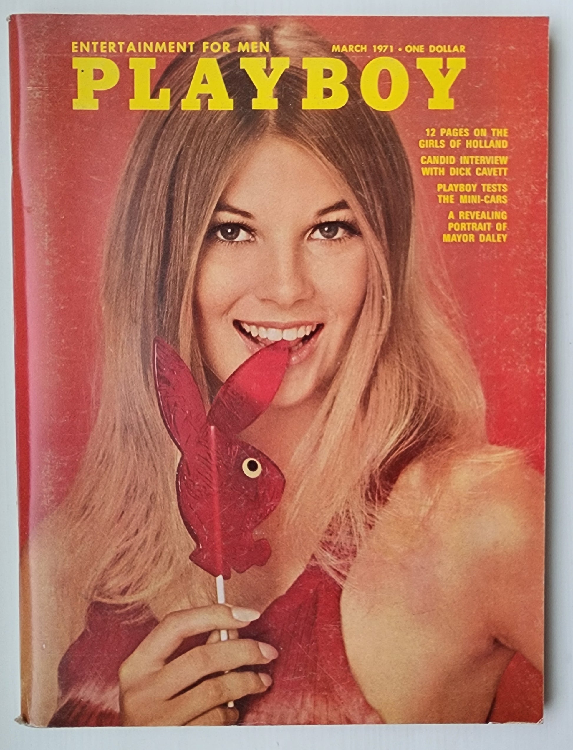 PLAYBOY MAGAZINE MARCH 1971 Playboy PLAYBOY