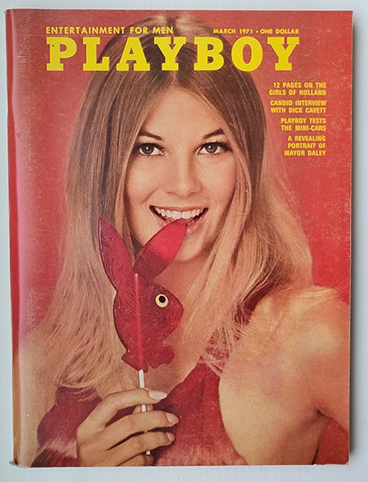 PLAYBOY MAGAZINE MARCH 1971 Playboy PLAYBOY