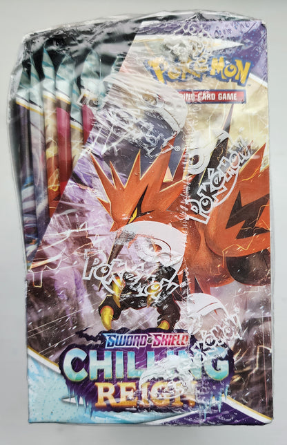 POKEMON TCG SWORD & SHIELD CHILLING REIGN BOOSTER FACTORY SEALED BOX 2022 CARDS POKEMON