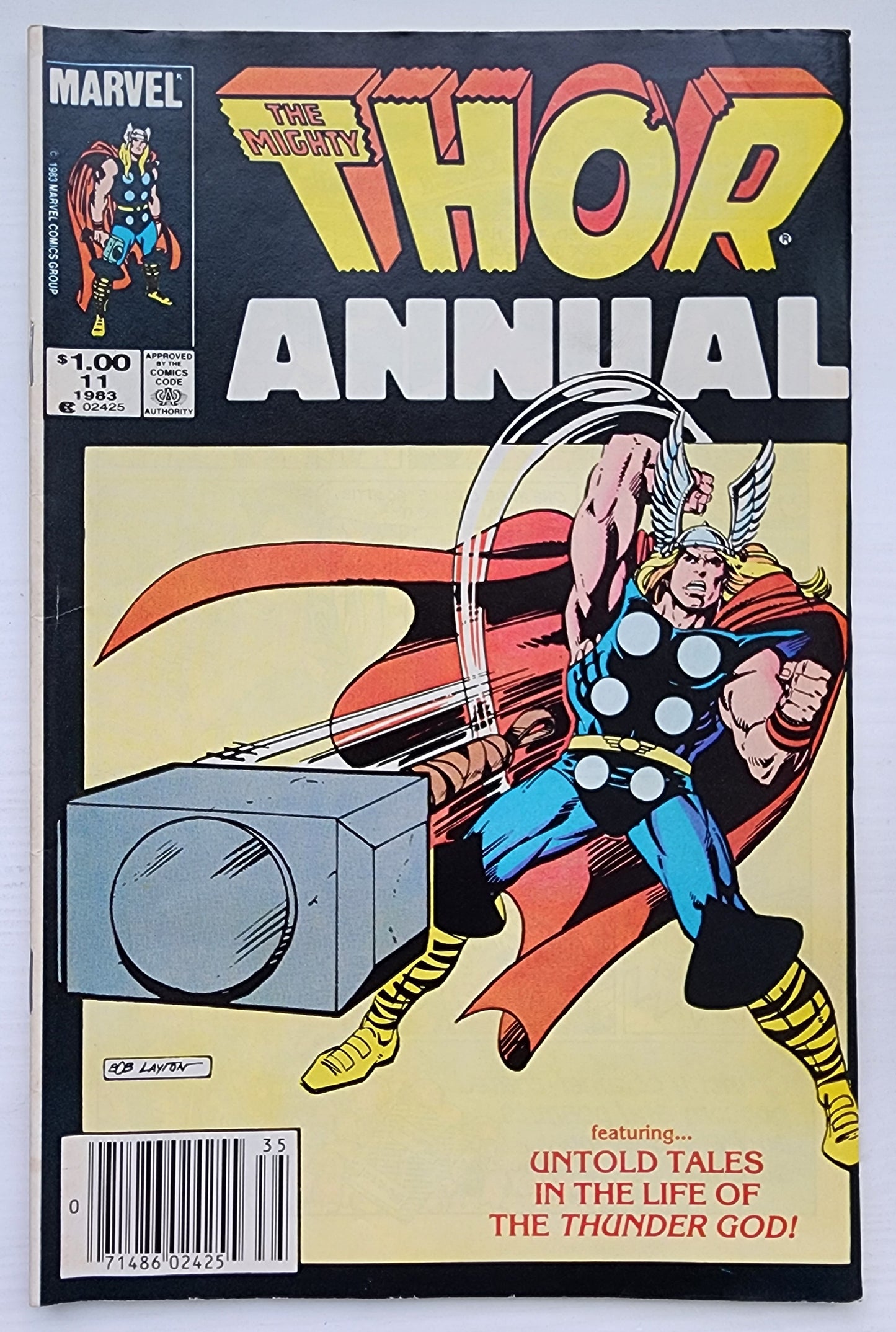 THOR KING-SIZE ANNUAL #11 1983 Thor MARVEL COMICS