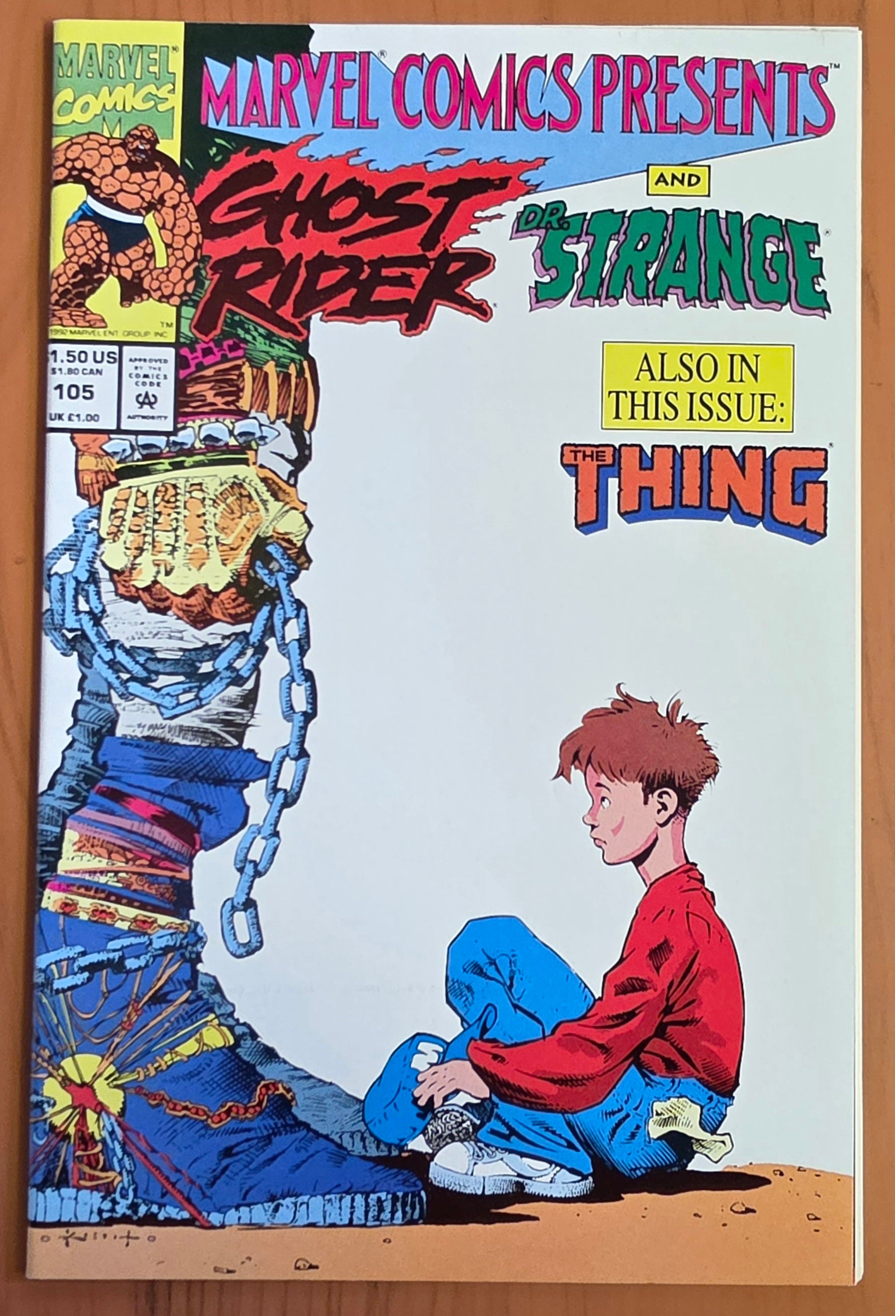 MARVEL COMICS PRESENTS #105 1992 SAM KIETH [J02] Marvel Comics Presents MARVEL COMICS