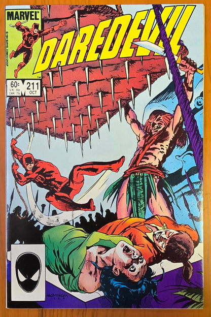 DAREDEVIL #211 1984 [J01] Daredevil MARVEL COMICS
