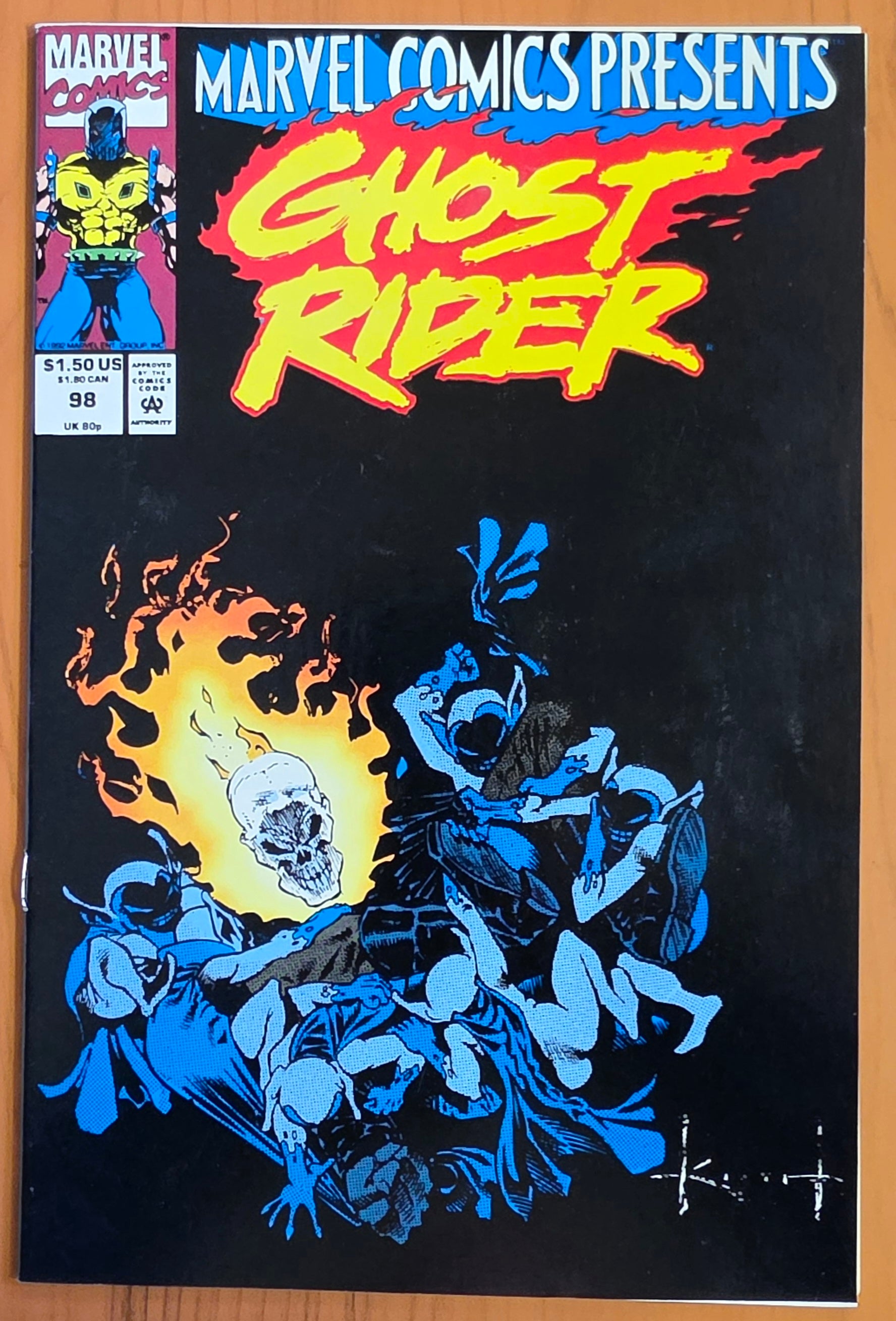 MARVEL COMICS PRESENTS #98 1992 SAM KIETH [J03] Marvel Comics Presents MARVEL COMICS