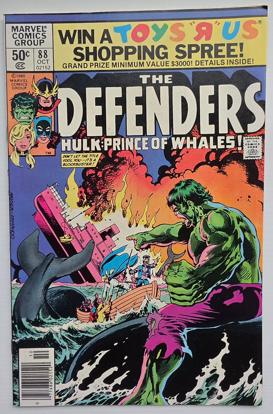 DEFENDERS #88 1980 NEWSSTAND Defenders MARVEL COMICS