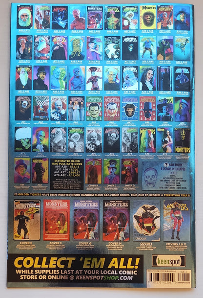 MARK SPEARS MONSTERS #8 BLIND BAG VARIANT A32 FOIL Universal Monsters KEENSPOT ENTERTAINMENT