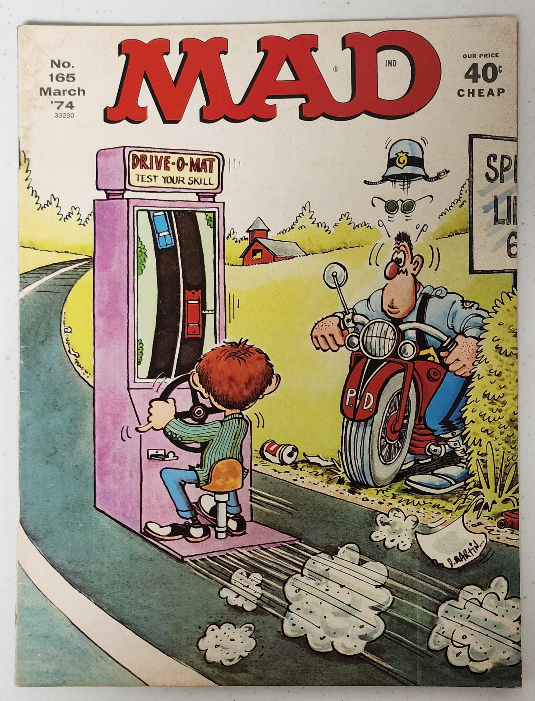 MAD MAGAZINE #165 1974 Mad Magazine MAD