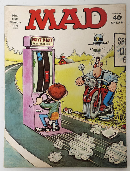 MAD MAGAZINE #165 1974 Mad Magazine MAD