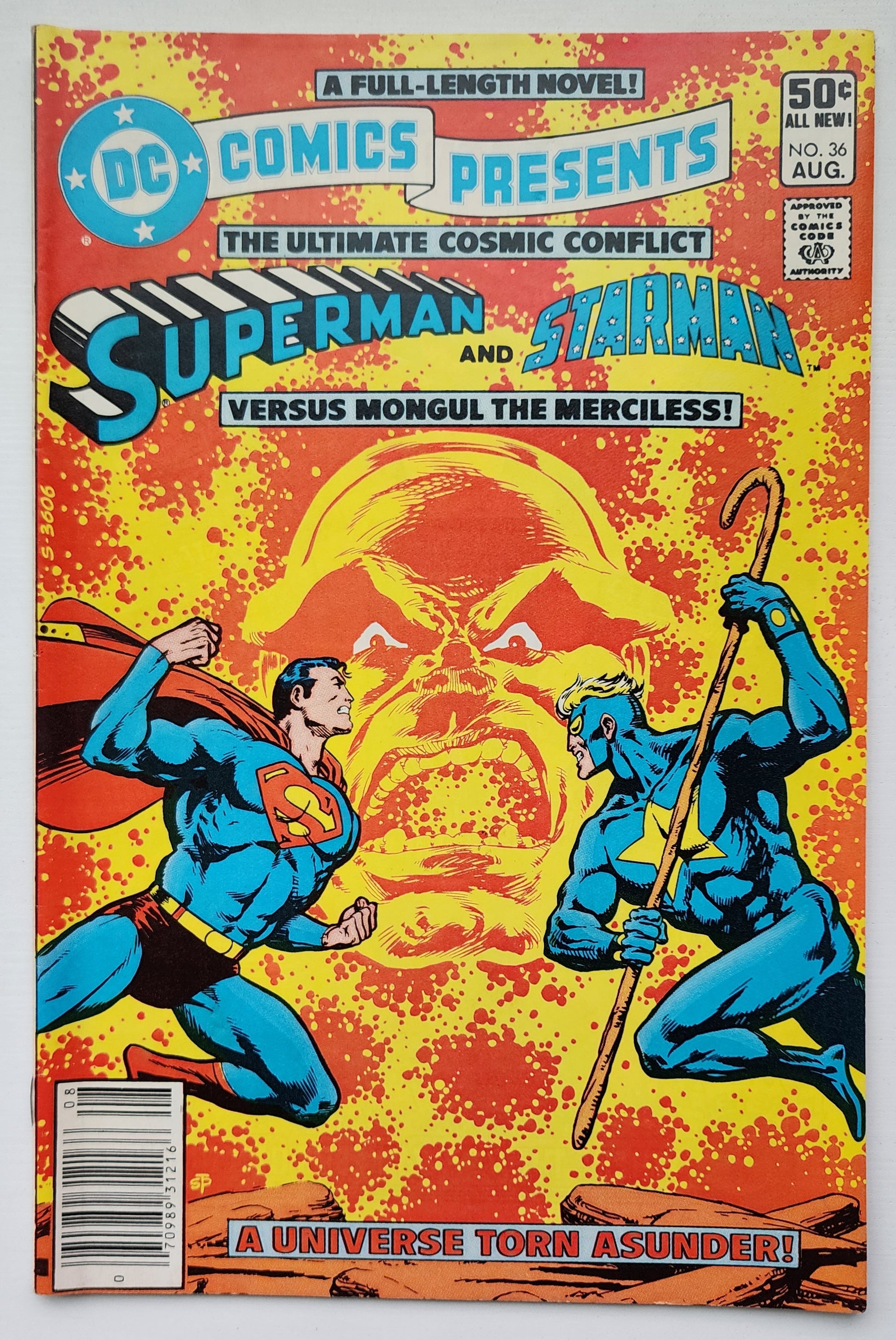 DC COMICS PRESENTS #36 SUPERMAN STARMAN 1981 NEWSSTAND DC Comics Presents DC Comics