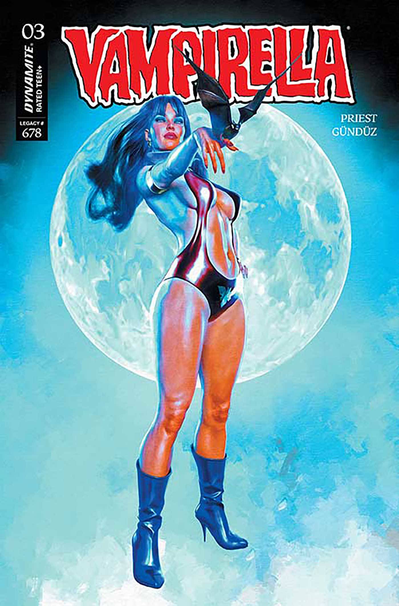 VAMPIRELLA (2025) #3 MARK SPEARS HOMAGE VARIANT 2025 Vampirella DYNAMITE