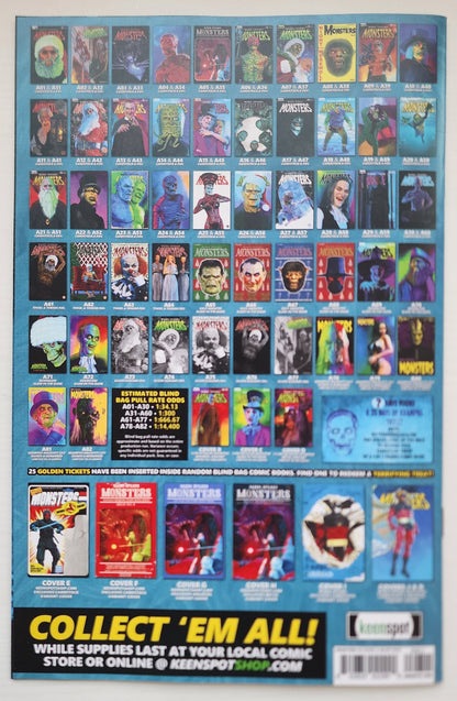 MARK SPEARS MONSTERS #8 BLIND BAG VARIANT A69 DEADGLOW GLOW IN THE DARK Universal Monsters KEENSPOT ENTERTAINMENT