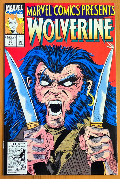 MARVEL COMICS PRESENTS #93 1992 SAM KIETH [J02] Marvel Comics Presents MARVEL COMICS