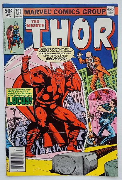 THOR #302 NEWSSTAND 1980 Thor MARVEL COMICS