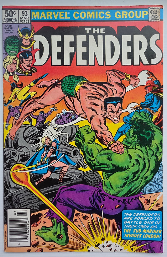 DEFENDERS #93 1981 NEWSSTAND