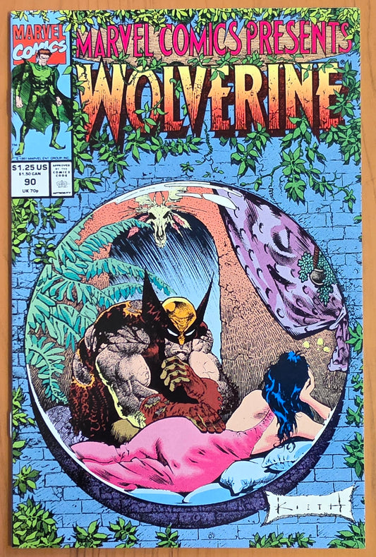 MARVEL COMICS PRESENTS #90 1991 SAM KIETH [J04] Marvel Comics Presents MARVEL COMICS