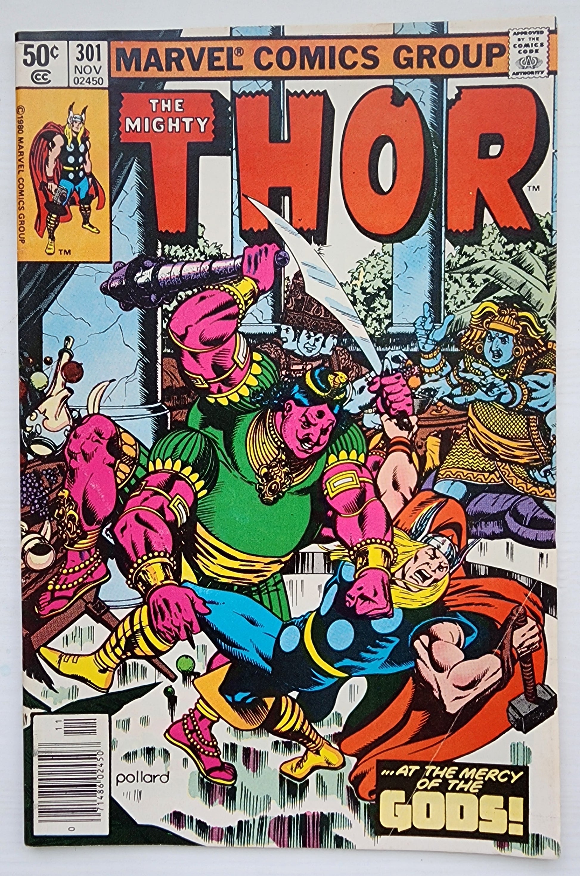 THOR #301 NEWSSTAND 1980 Thor MARVEL COMICS