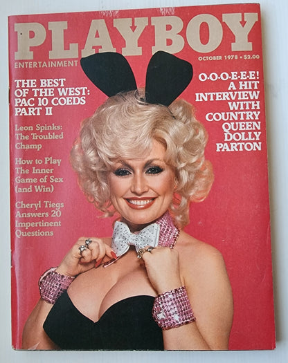 PLAYBOY MAGAZINE OCTOBER 1978 Playboy PLAYBOY