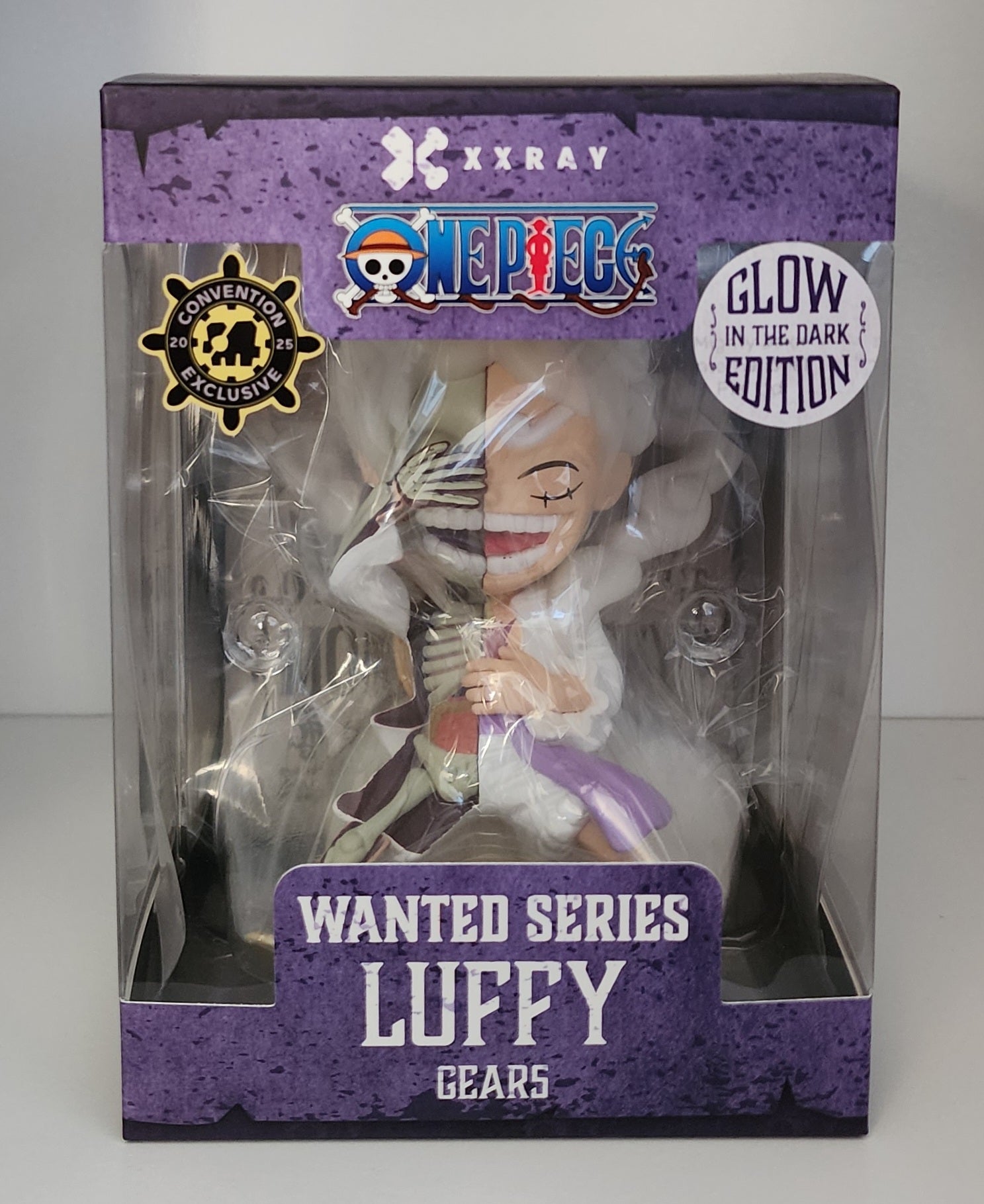 ONE PIECE GEAR5 LUFFY XXRAY MIGHTY JAXX GITD DESIGNERCON EXCLUSIVE 2025 MIGHTY JAXX