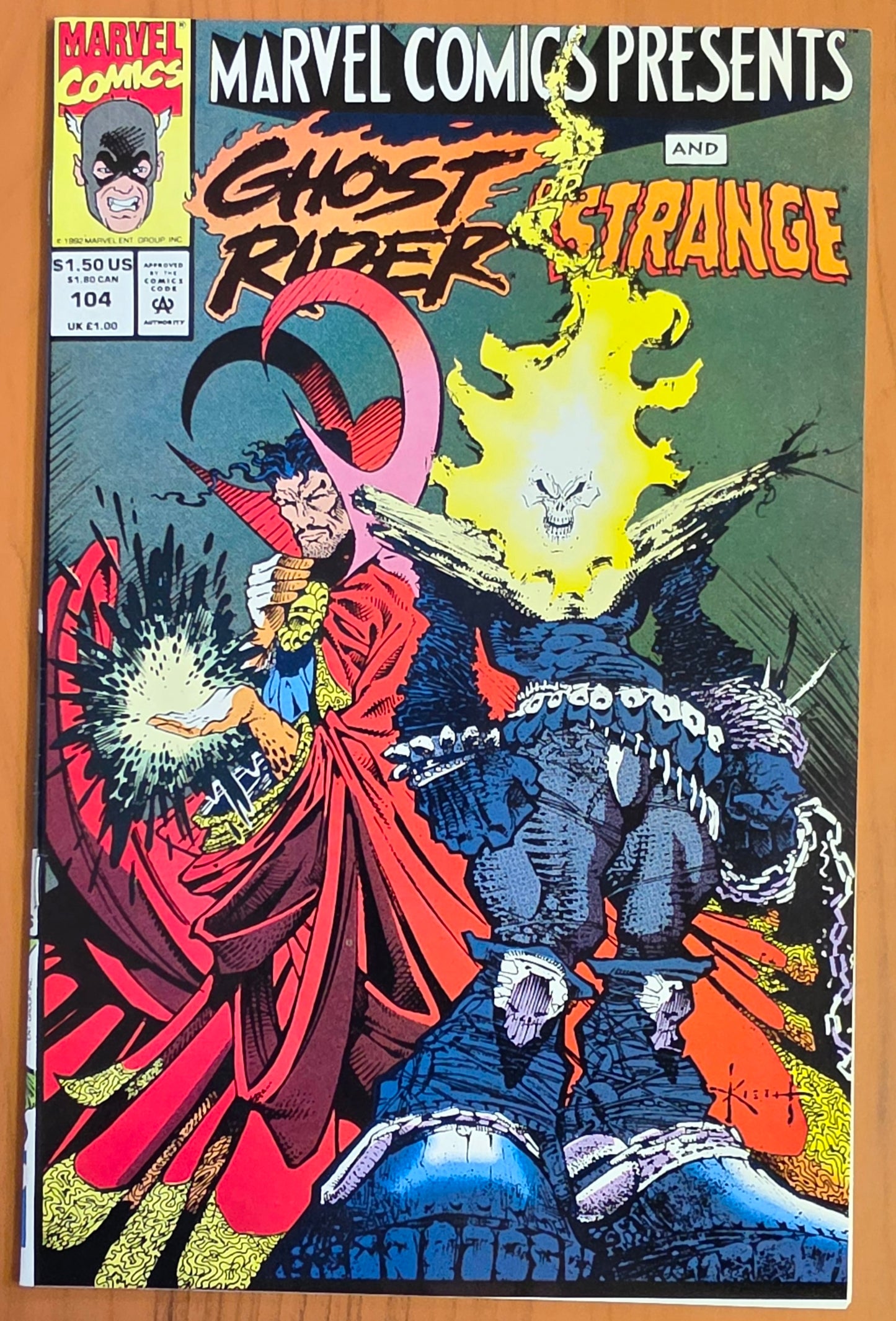 MARVEL COMICS PRESENTS #104 1992 SAM KIETH [J02] Marvel Comics Presents MARVEL COMICS