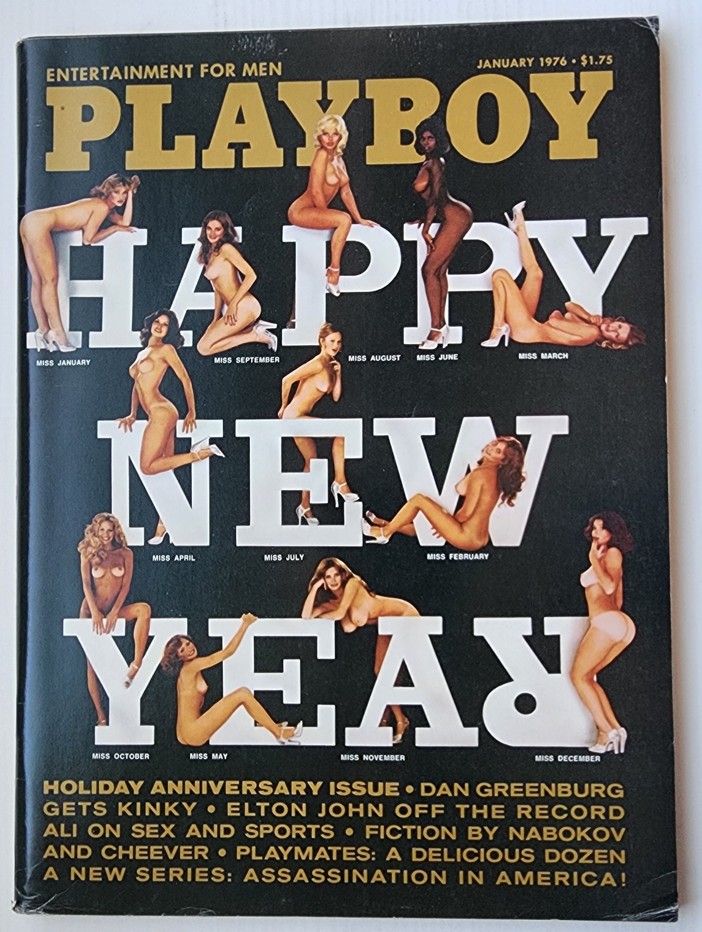 PLAYBOY MAGAZINE JANUARY 1976 Playboy PLAYBOY