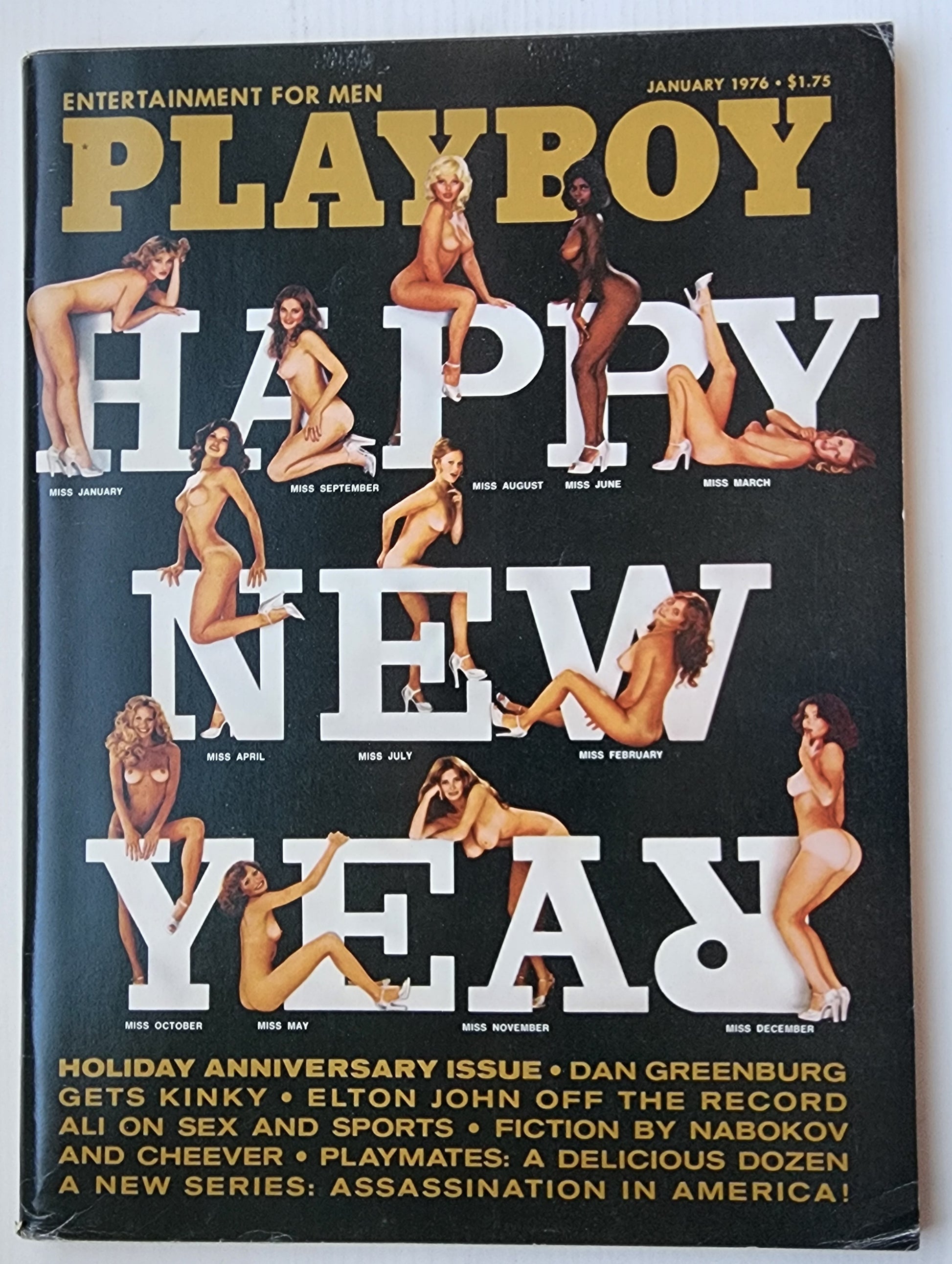 PLAYBOY MAGAZINE JANUARY 1976 Playboy PLAYBOY