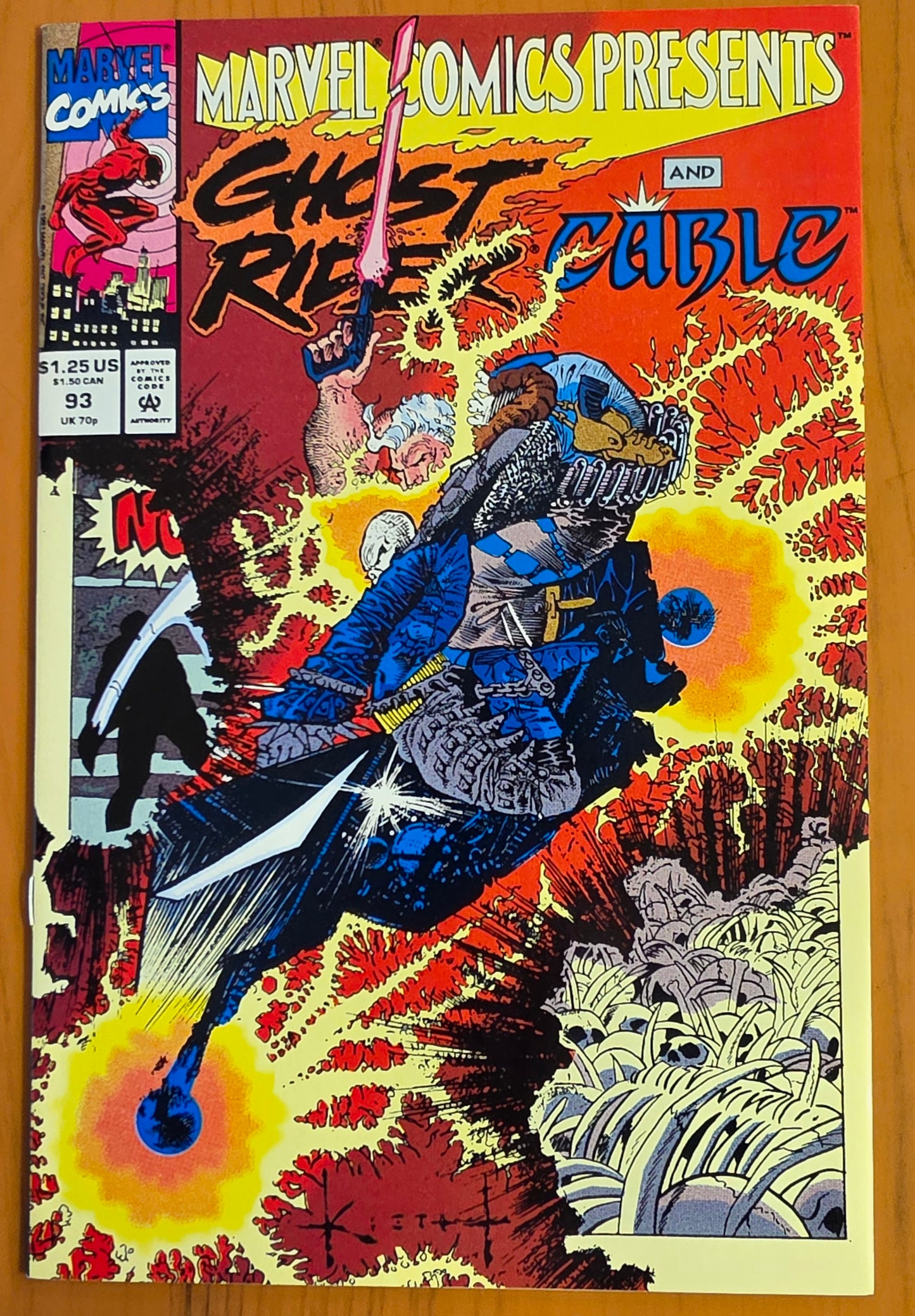 MARVEL COMICS PRESENTS #93 1992 SAM KIETH [J01] Marvel Comics Presents MARVEL COMICS