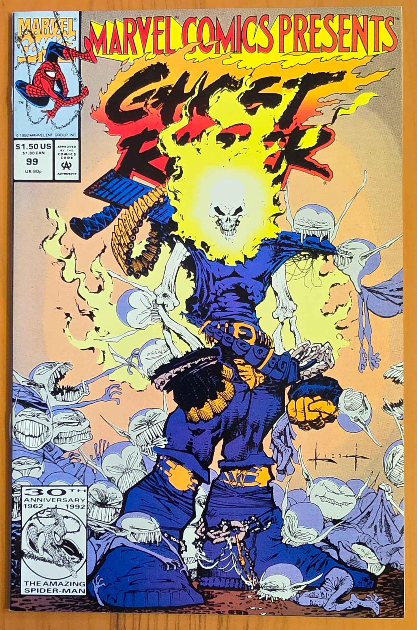 MARVEL COMICS PRESENTS #99 1992 SAM KIETH [J01] Marvel Comics Presents MARVEL COMICS