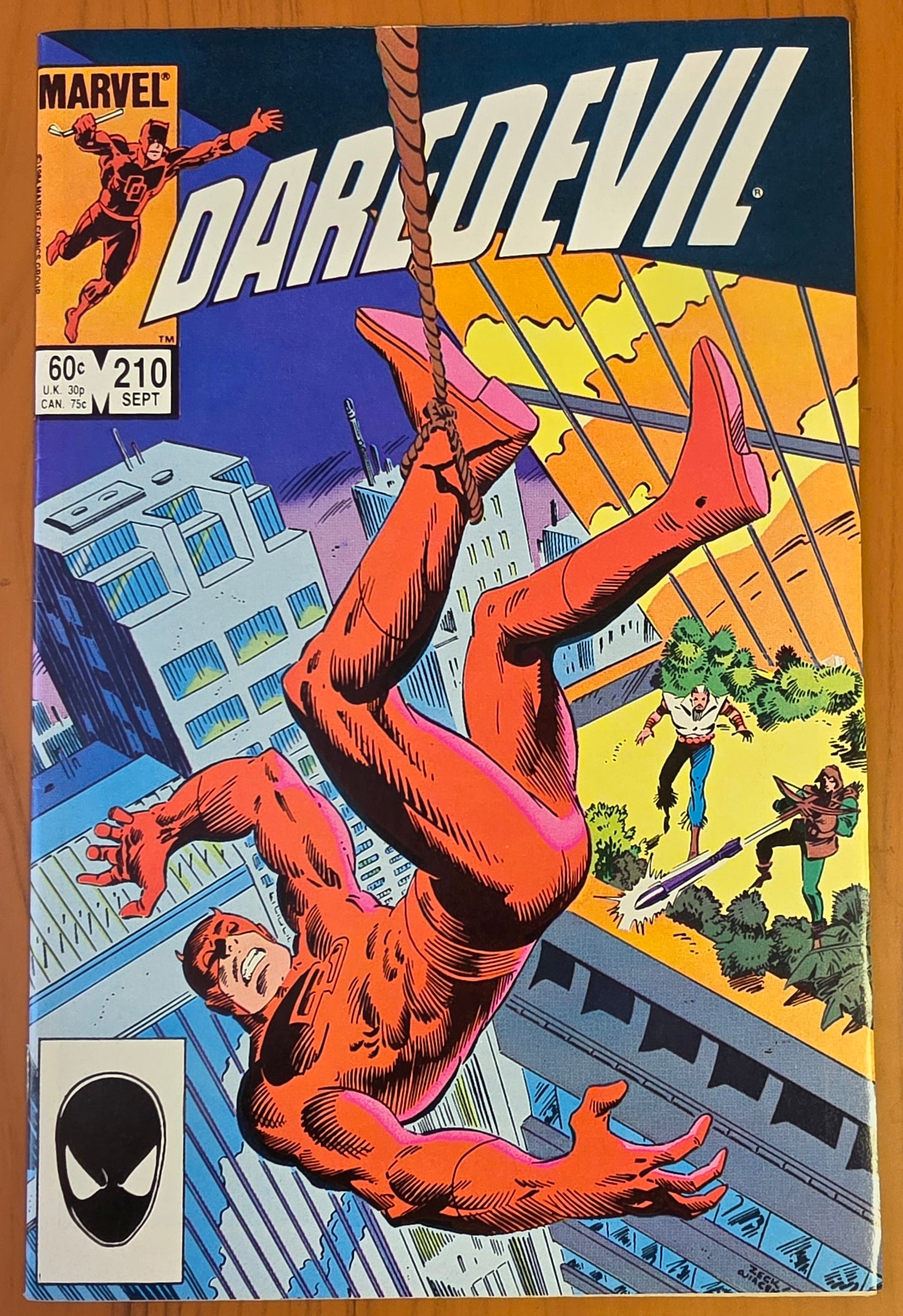 DAREDEVIL #210 1984 Daredevil MARVEL COMICS