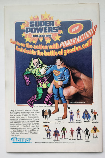 DC COMICS PRESENTS ANNNUAL #4 SUPERMAN SUPERWOMAN NEWSSTAND 1985 DC Comics Presents DC Comics