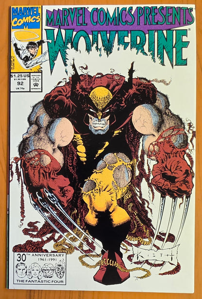 MARVEL COMICS PRESENTS #92 1991 SAM KIETH [J02] Marvel Comics Presents MARVEL COMICS