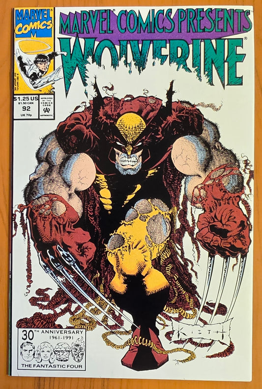 MARVEL COMICS PRESENTS #92 1991 SAM KIETH [J02] Marvel Comics Presents MARVEL COMICS