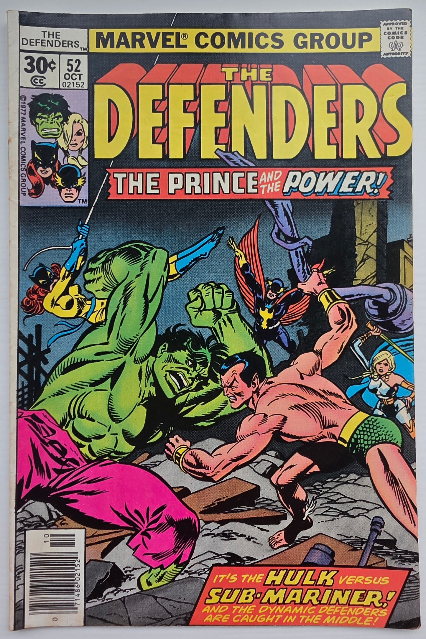 DEFENDERS #52 1977 Defenders MARVEL COMICS
