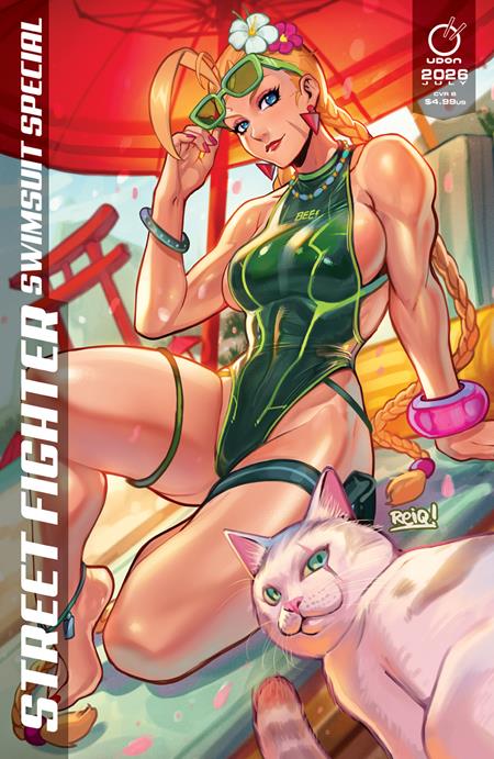 07/22/2026 2026 STREET FIGHTER SWIMSUIT SPECIAL #1 (ONE SHOT) SET OF 4 UDON ENTERTAINMENT