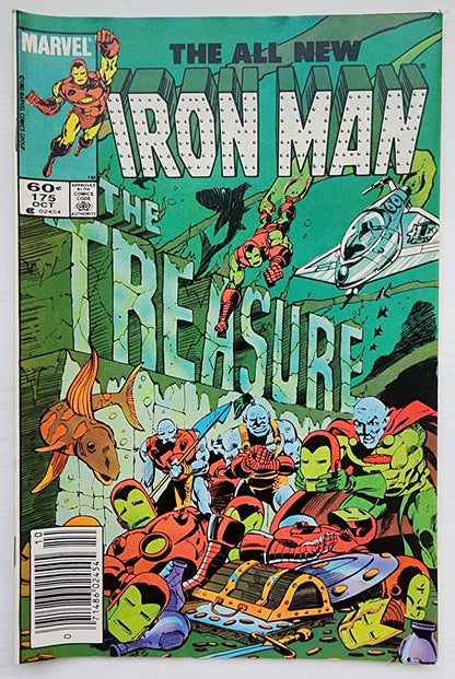IRON MAN #175 NEWSSTAND 1983 Iron Man MARVEL COMICS