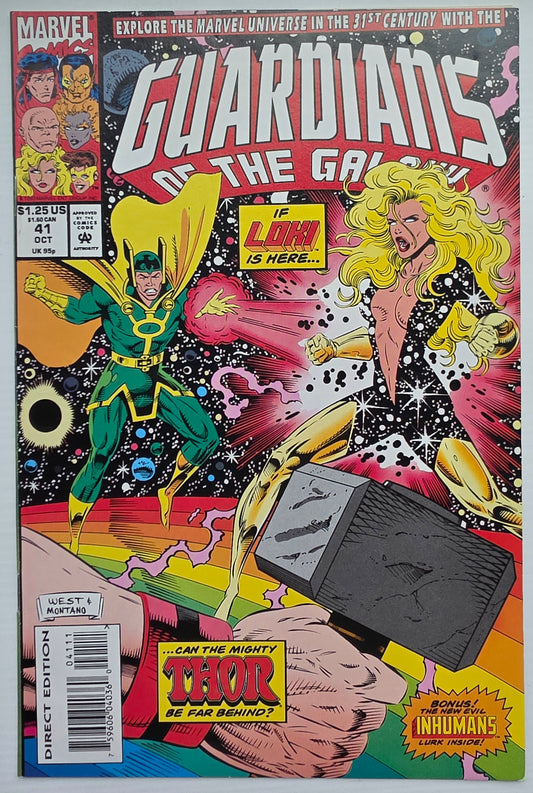 Guardians of the Galaxy #41 1993 [I02] Captain America MARVEL COMICS