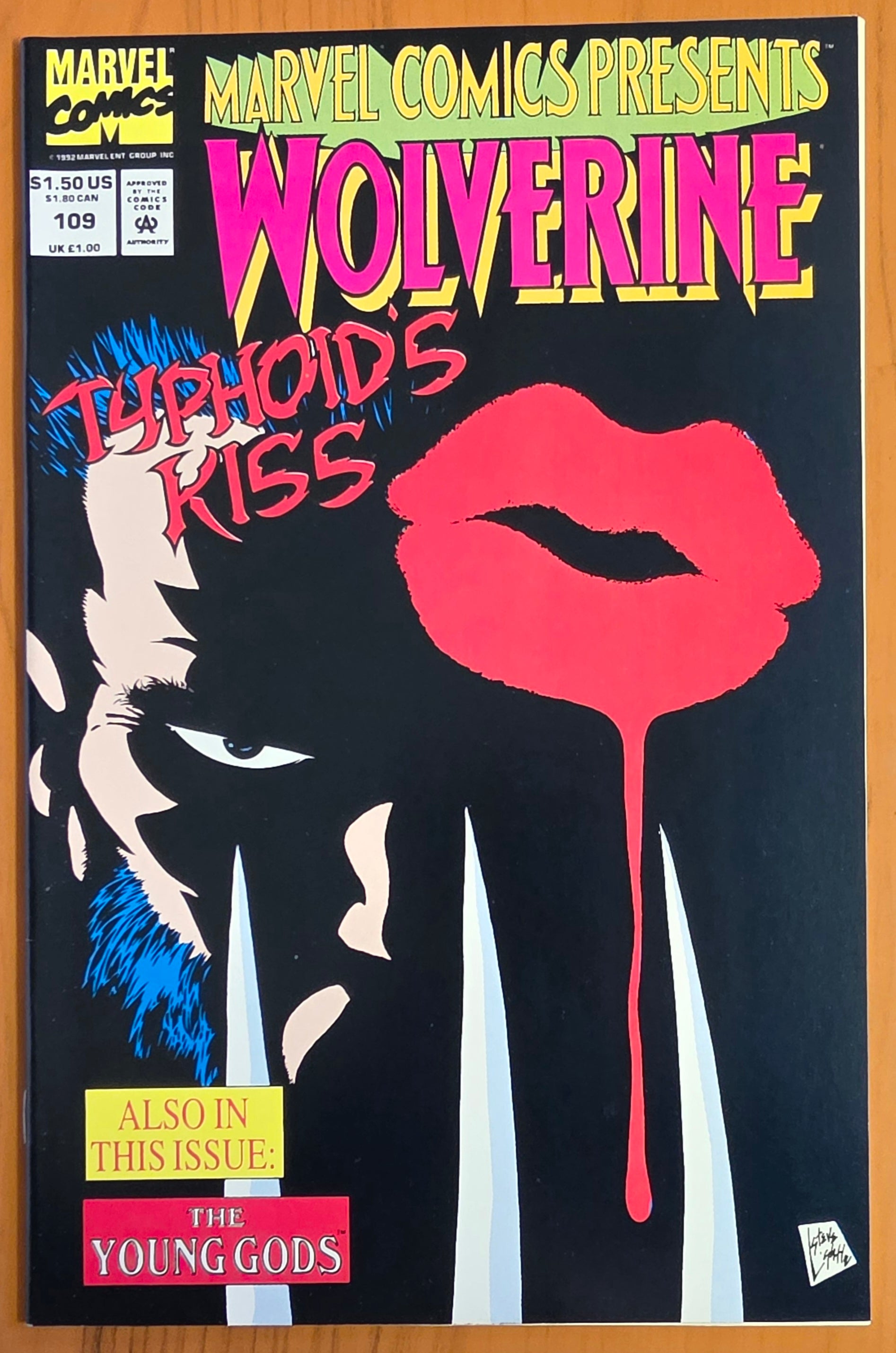 MARVEL COMICS PRESENTS #109 1992 SAM KIETH [J04] Marvel Comics Presents MARVEL COMICS