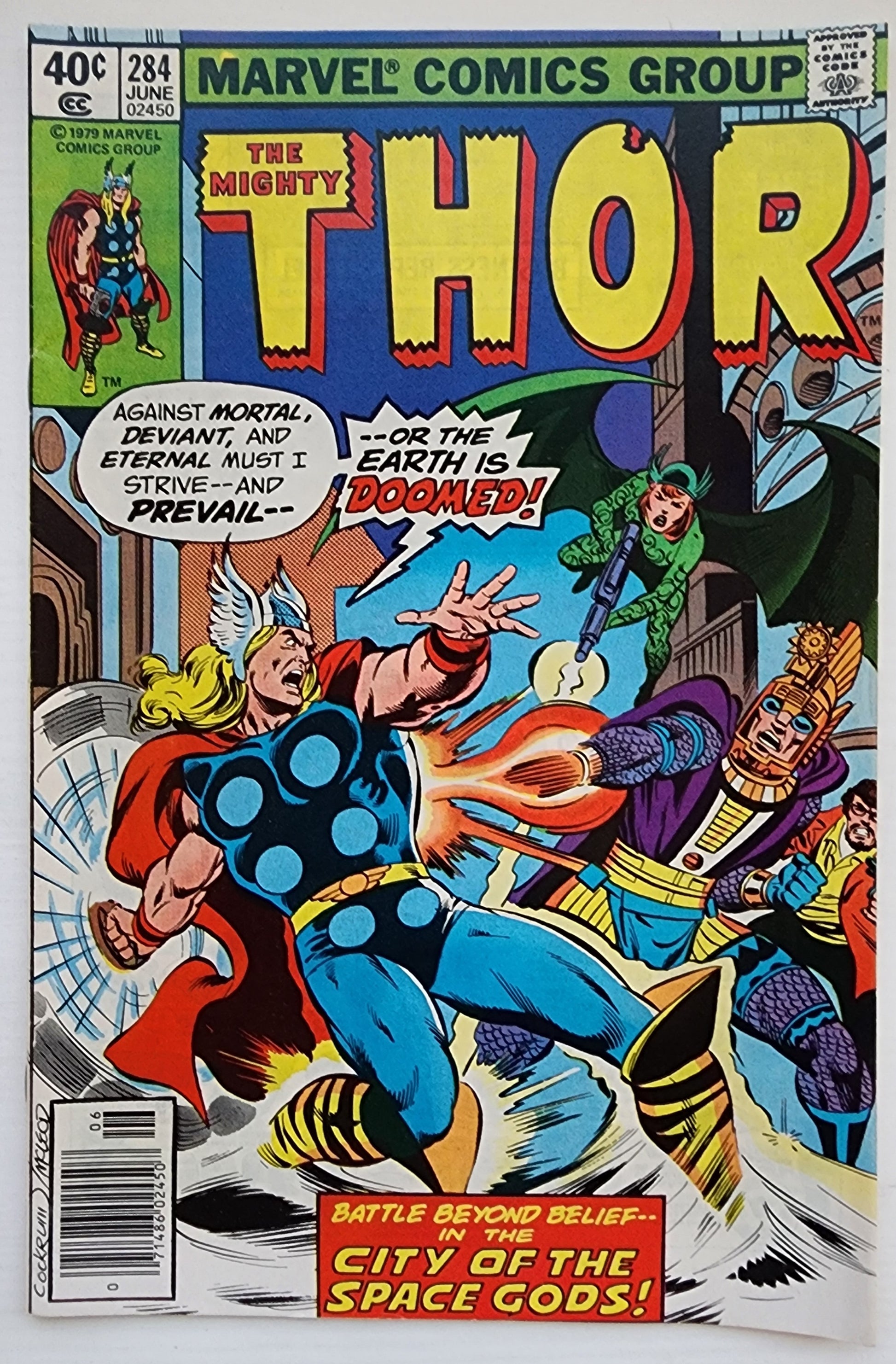 THOR #284 NEWSSTAND 1979 Thor MARVEL COMICS